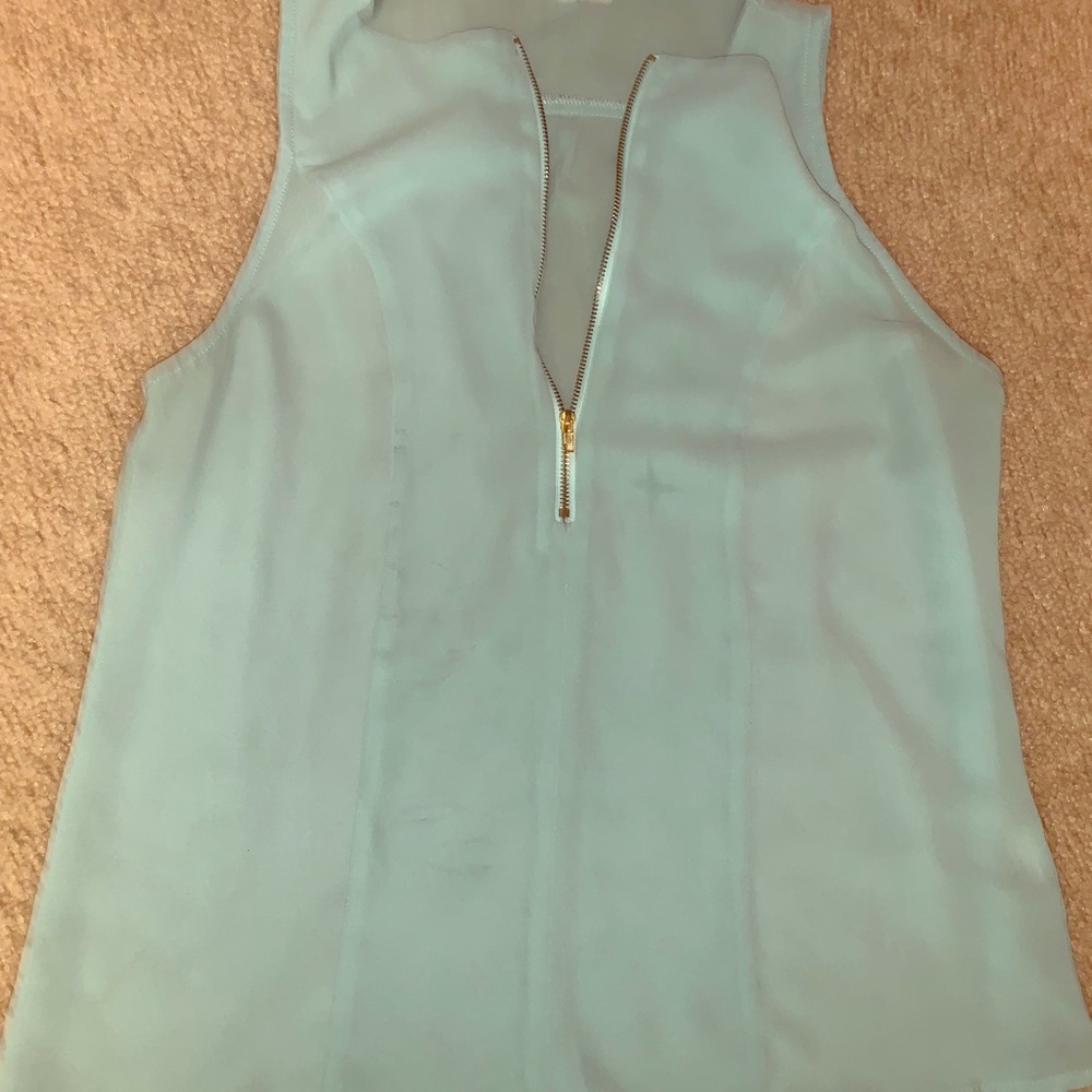 Light blue tank top